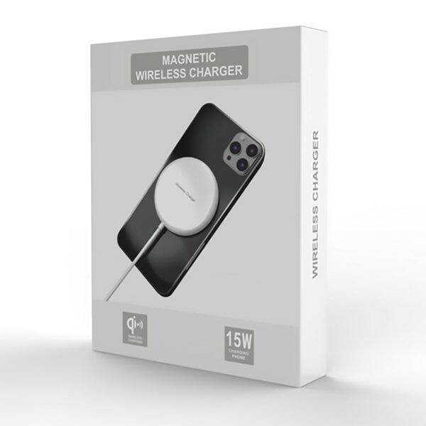 Wireless Charger - iPhone Qi Magnetic W60 15W – Bild 4