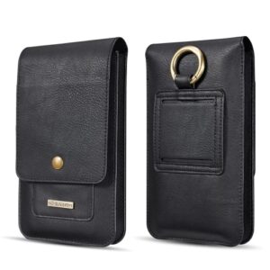 Universal Leder Handytasche Schwarz