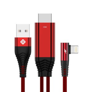TOTU - HDMI AV Kabel 2.4A HD 4K Lightning