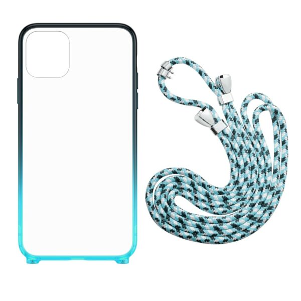 iPhone - Schutzhülle transparent/Blau – Bild 2
