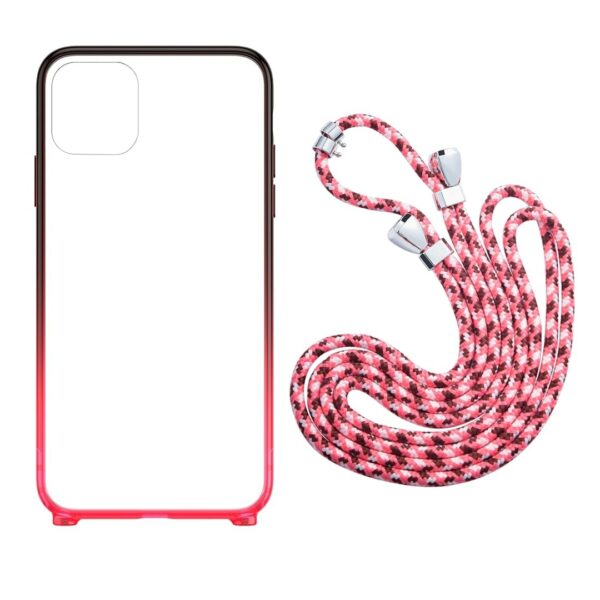 iPhone - Schutzhülle transparent/Rot – Bild 2