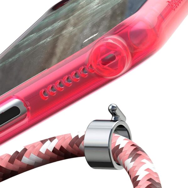 iPhone - Schutzhülle transparent/Rot – Bild 4