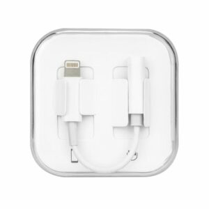 HF-Adapter für Apple iPhone Lightning 8-polig - Buchse 3,5 mm