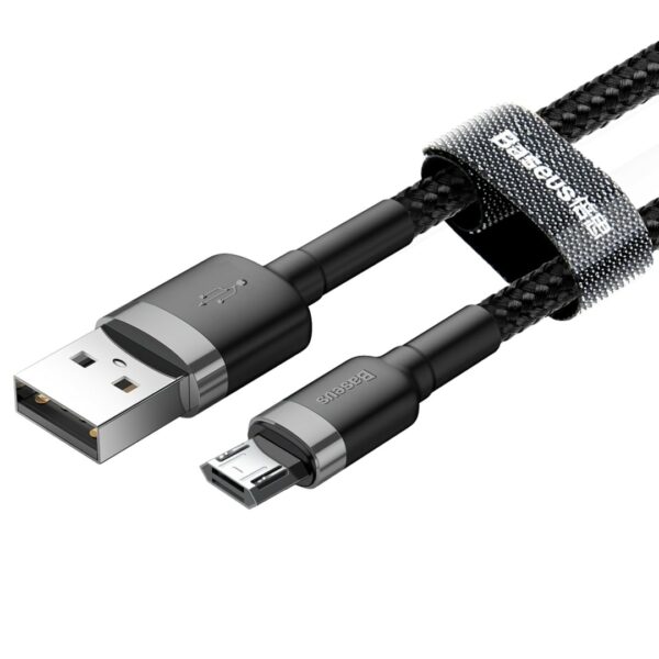 Baseus - Micro Ladekabel 2A 3m – Bild 3