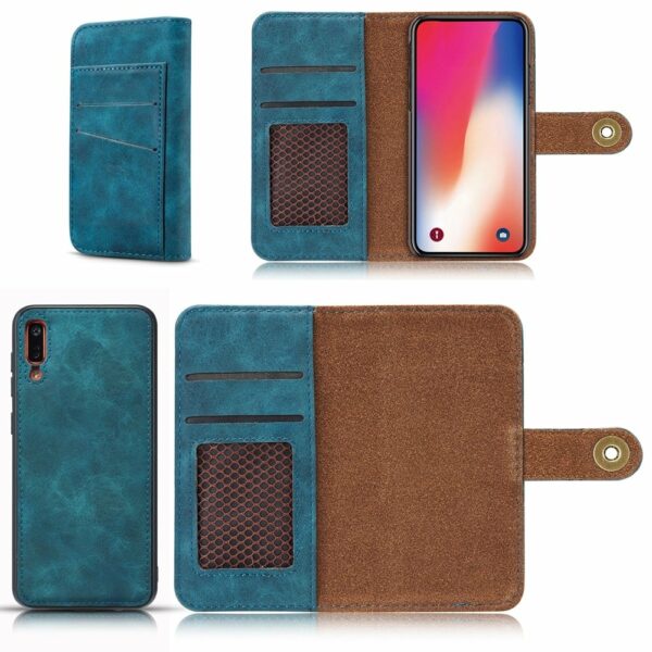 Samsung - Klappetui Retro Blau – Bild 2