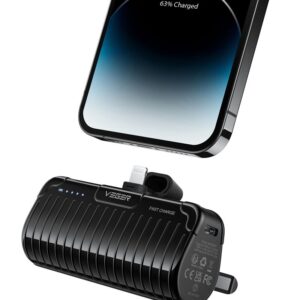 VEGER Powerbank 5000mAh 20W mit integriertem Lightning Plug