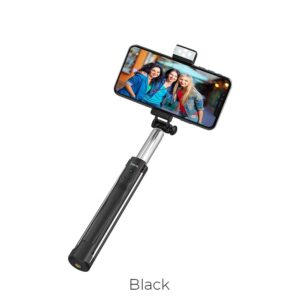 HOCO - Selfie Stick Bluetooth LED 1,1m