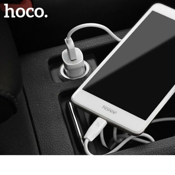 HOCO - iPhone Kfz Ladegerät mit Kabel – Bild 3