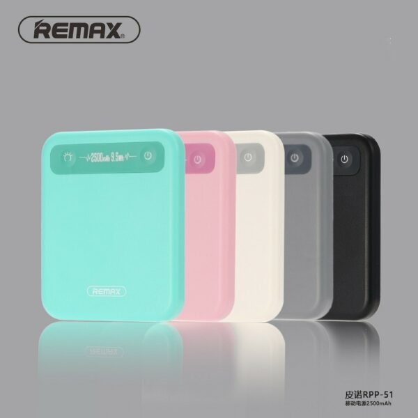 REMAX - Power Bank Pino RPP-51 2500mAh – Bild 2