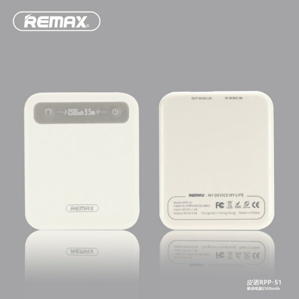 REMAX - Power Bank Pino RPP-51 2500mAh