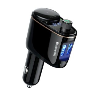 BASEUS - FM Transmitter Bluetooth MP3 Ladegerät 2 x USB 3.4A CCALL-RH01