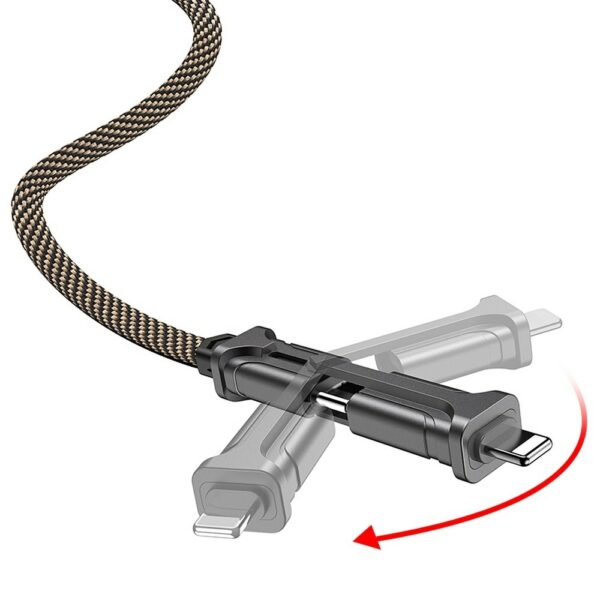HOCO - Lade/Datenkabel USB 4in1 S22 – Bild 2