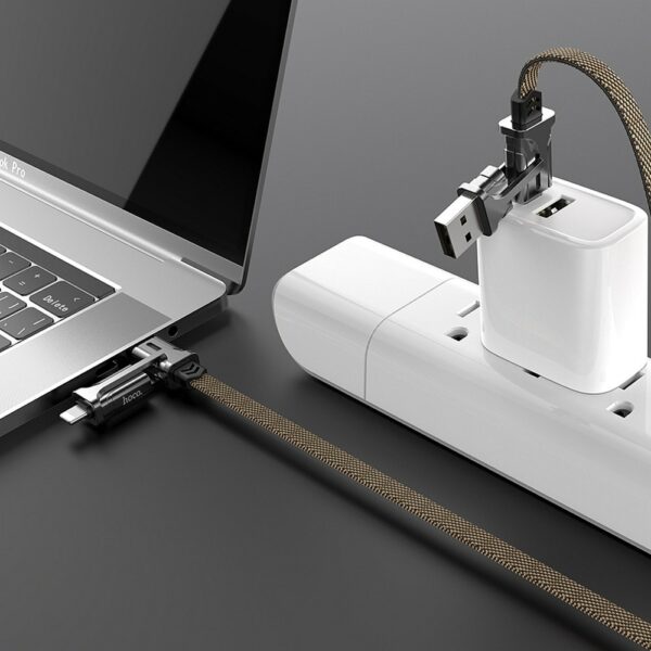 HOCO - Lade/Datenkabel USB 4in1 S22 – Bild 3