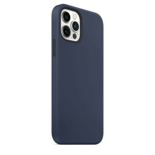 iPhone Magnetic Liquid Silicone Full Cover Magsafe Case with Charging – Bild 2