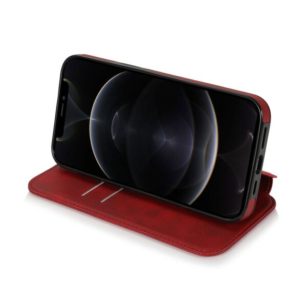 Closure iPhone - Klappetui Leder Rot – Bild 4