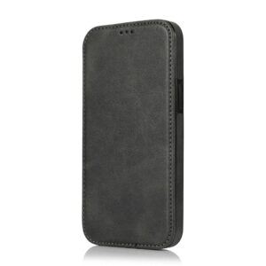 Closure iPhone - Klappetui Leder Schwarz