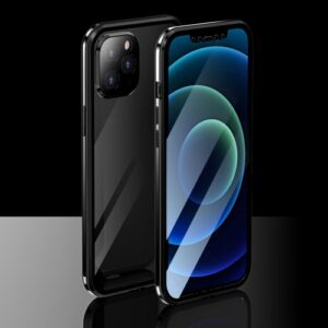 iPhone - Schutzhülle/Glas Metall Doppelseitig Magnet