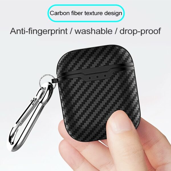 Apple Airpod 1./2. Generation – Case Carbon – Bild 4
