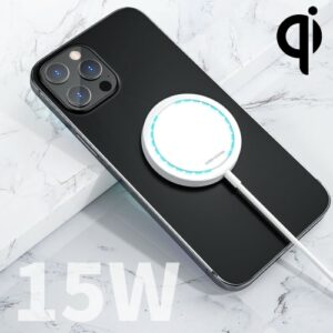 WK WP-U92 iPhone 15W  Magnetic Wireless Charger with Indicator LED