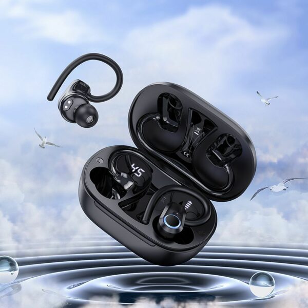 Bluetoothfähiger Stereo-Kopfhörer TWS Pure Joy in-Ear EQ8 Black – Bild 2