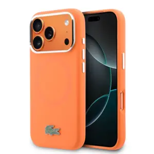 Lacoste for iPhone 17 Pro Max Smartphone Crocodile Magsafe Schutzhülle