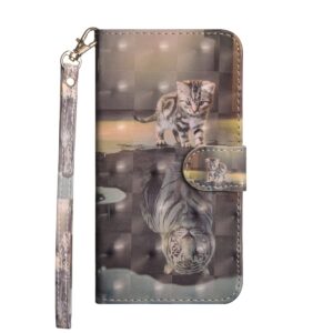 iPhone - Klappetui Tiger