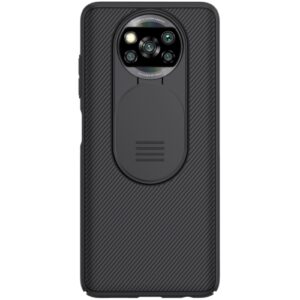 NILLKIN Xiaomi Poco X3 NFC Camshield Schutzhülle Schwarz