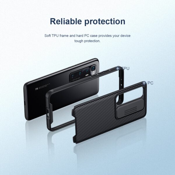 NILLKIN Xiaomi Mi 10 Ultra Camshield Schutzhülle Schwarz – Bild 5