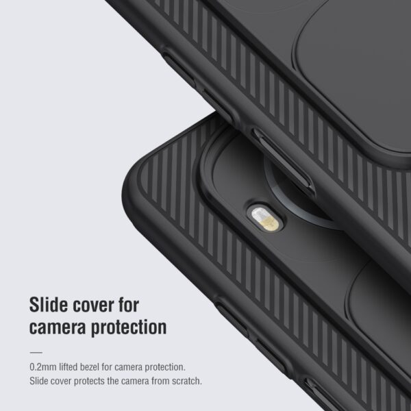 NILLKIN Xiaomi Mi 10T Lite 5G / Redmi Note 9 Pro 5G Camshield Schutzhülle Schwarz – Bild 3