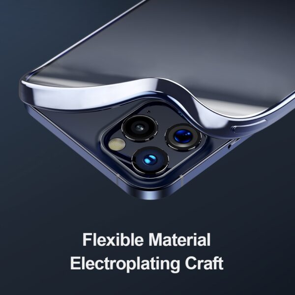 ROCK iPhone 12 / 12 Pro Schutzhülle Blau – Bild 5