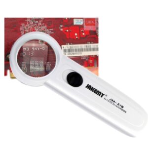 JAKEMY JM-Z19 Portable 8X Optical Magnifier with LED Licht