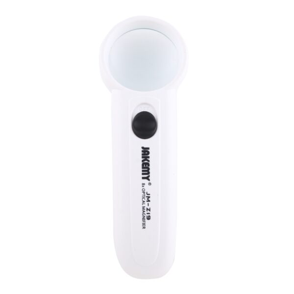 JAKEMY JM-Z19 Portable 8X Optical Magnifier with LED Licht – Bild 3