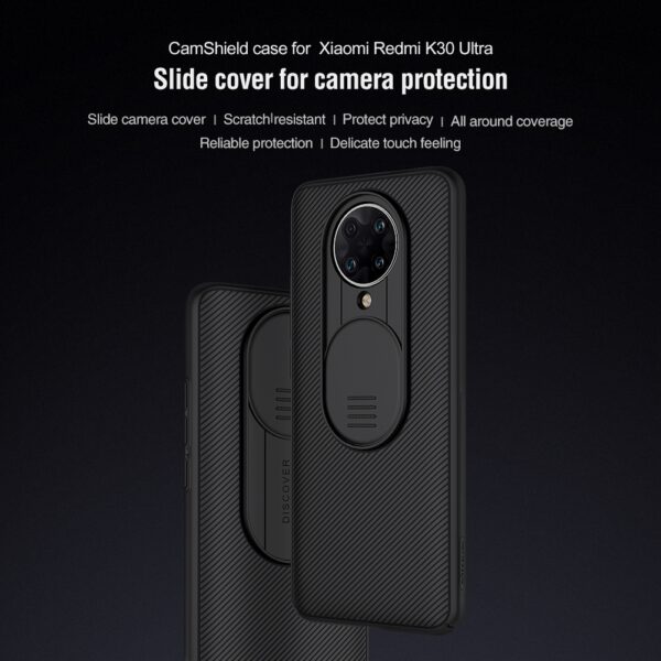 Xiaomi Redmi K30 Ultra NILLKIN Black Mirror Series PC Camshield Schutzhülle – Bild 3