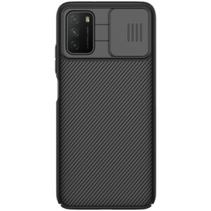 Xiaomi Poco M3 NILLKIN Black Mirror Series PC Camshield Schutzhülle