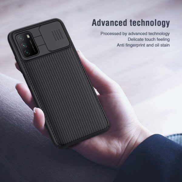 Xiaomi Poco M3 NILLKIN Black Mirror Series PC Camshield Schutzhülle – Bild 4