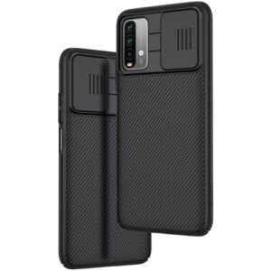 Xiaomi Redmi Note 9 4G / 9 Power NILLKIN Black Mirror Series PC Camshield Schutzhülle