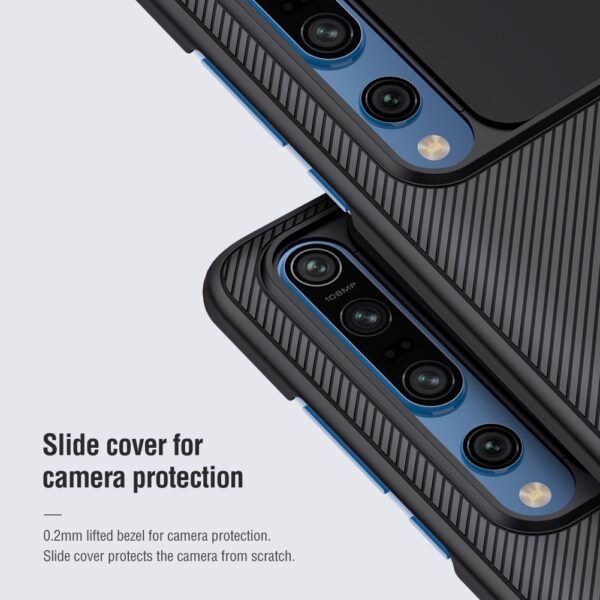 Xiaomi Mi 10 Pro / 10 NILLKIN Black Mirror Series PC Camshield Schutzhülle – Bild 4
