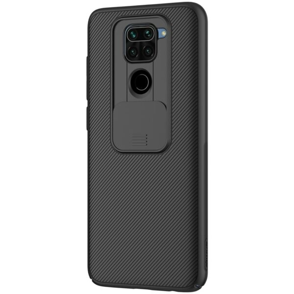 Xiaomi Redmi 10X 4G / Note 9 NILLKIN Black Mirror Series Camshield Schutzhülle – Bild 2