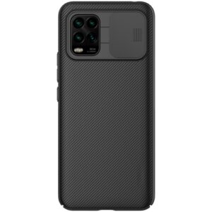 Xiaomi Mi 10 Lite NILLKIN Black Mirror Series Camshield Schutzhülle