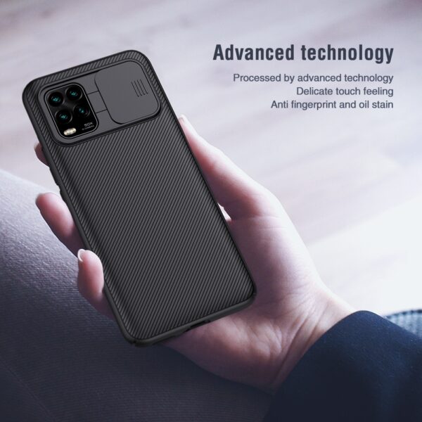 Xiaomi Mi 10 Lite NILLKIN Black Mirror Series Camshield Schutzhülle – Bild 5