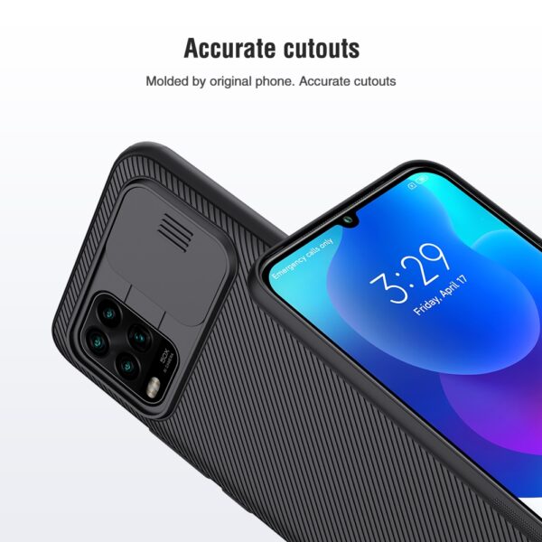 Xiaomi Mi 10 Lite NILLKIN Black Mirror Series Camshield Schutzhülle – Bild 6