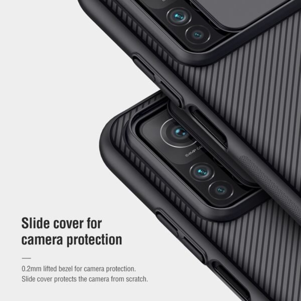 Xiaomi 10T 5G / 10T Pro 5G / K30s NILLKIN Black Mirror Series PC Camshield Schutzhülle – Bild 3