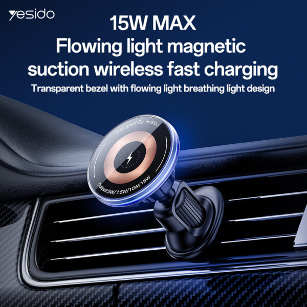 Autohalter Magsafe Induktionsladung Magnet für iPhone 12-16er Kfz Ladegerät – Bild 4