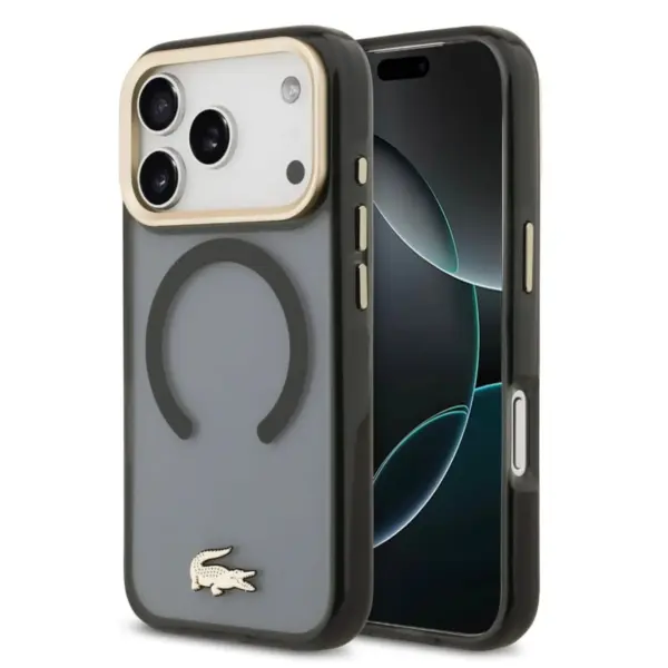 Lacoste for iPhone 17 Pro Max Smartphone Crocodile Magsafe Schutzhülle – Bild 2