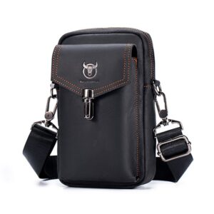 Handytasche BULL CAPTAIN Leder Schwarz