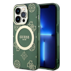 For iPhone 15 Pro Guess 4G Logo - Magsafe Schutzhülle/Case