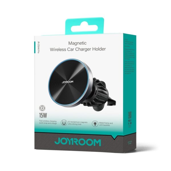 Joyroom Magsafe Auto Kfz Ladegerät Autohalterung 15W Magnetik Wireless Charge – Bild 8