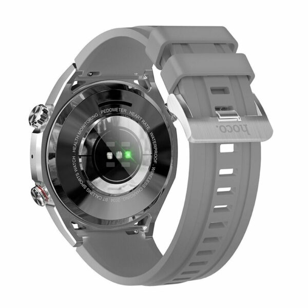 Smartwatch Hoco Y16 Smart Sport Watch (Call Funktion) iOS devices and Android Silber/Blau – Bild 3
