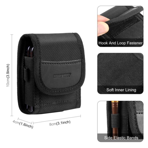Universal Für Samsung Galaxy Z Flip3/4/5 Oppo Find Motorola Gürteltasche Schutzhülle/Case – Bild 2