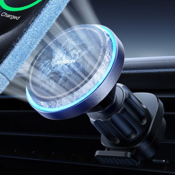 Autohalter Magsafe Induktion Cooling Magnet 15W für iPhone 12 - 15 Kfz Ladegerät – Bild 3